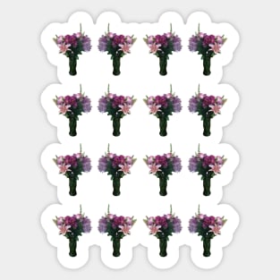 Little Purple Bouquet Sticker